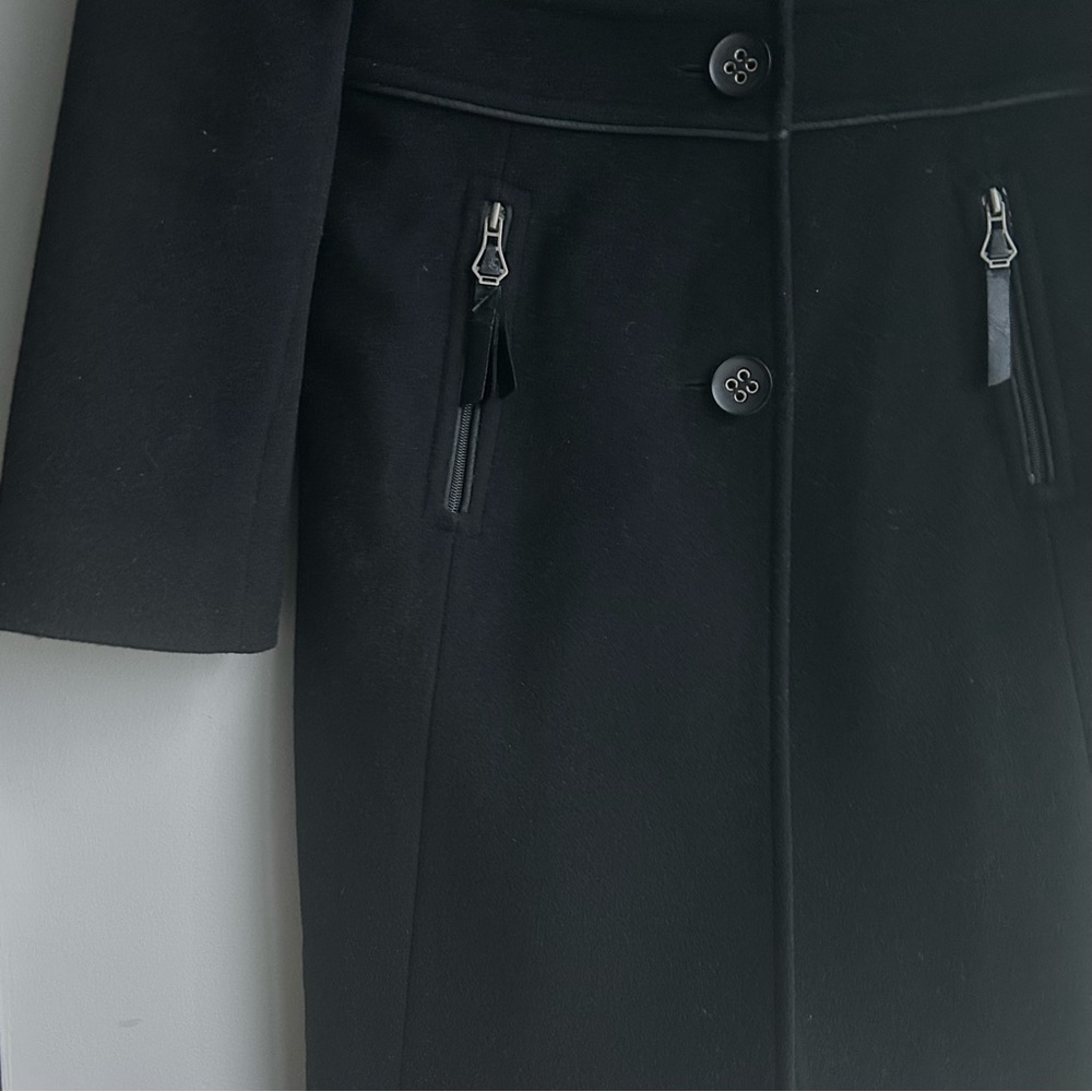 OSCAR de la RENTA stylish wool overcoat - Picture 5 of 5